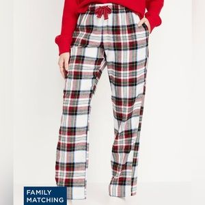 NWT Christmas Pajama pants. Large Red white green plaid.